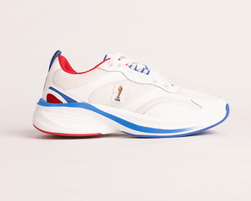 Tyrek Team USA White Mesh Sneaker