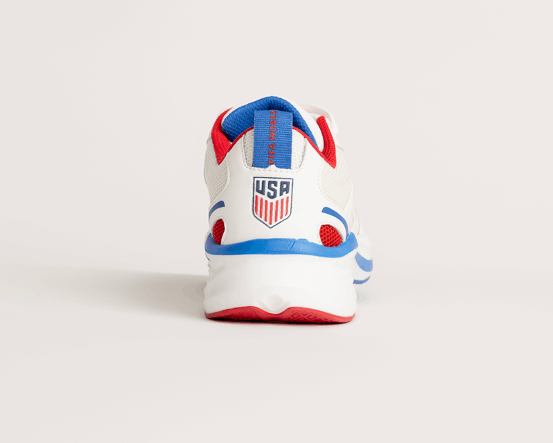 Tyrek Team USA White Mesh Sneaker - Image 3