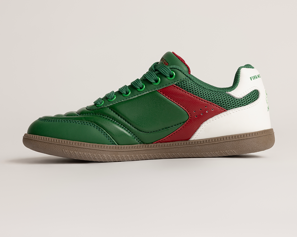 Tyrek Team Mexico Green Leather Sneaker - Image 2