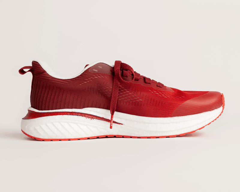 Tyrek Team Canada Dark Red Mesh Sneaker - Image 2