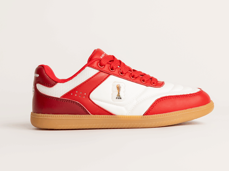 Tyrek Team Canada Red Leather Sneaker