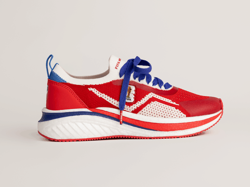Tyrek Team USA Red Mesh Sneaker
