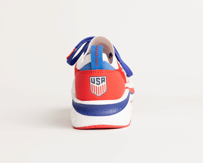 Tyrek Team USA Red Mesh Sneaker - Image 3